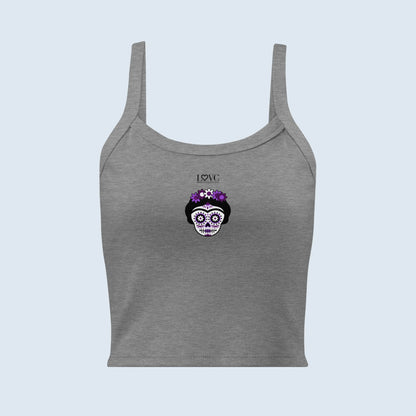 CAMISETA DE TIRANTES CATRINA LILA