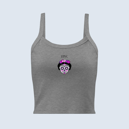 CAMISETA DE TIRANTES CATRINA ROSA