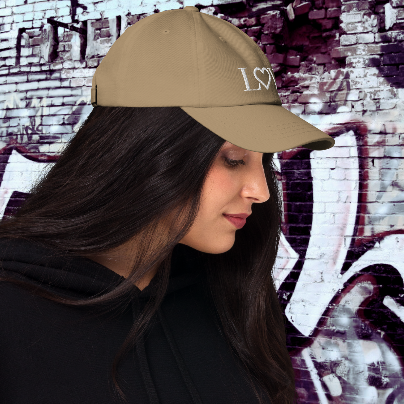 GORRA DADDY MUJER LOGO BLANCO