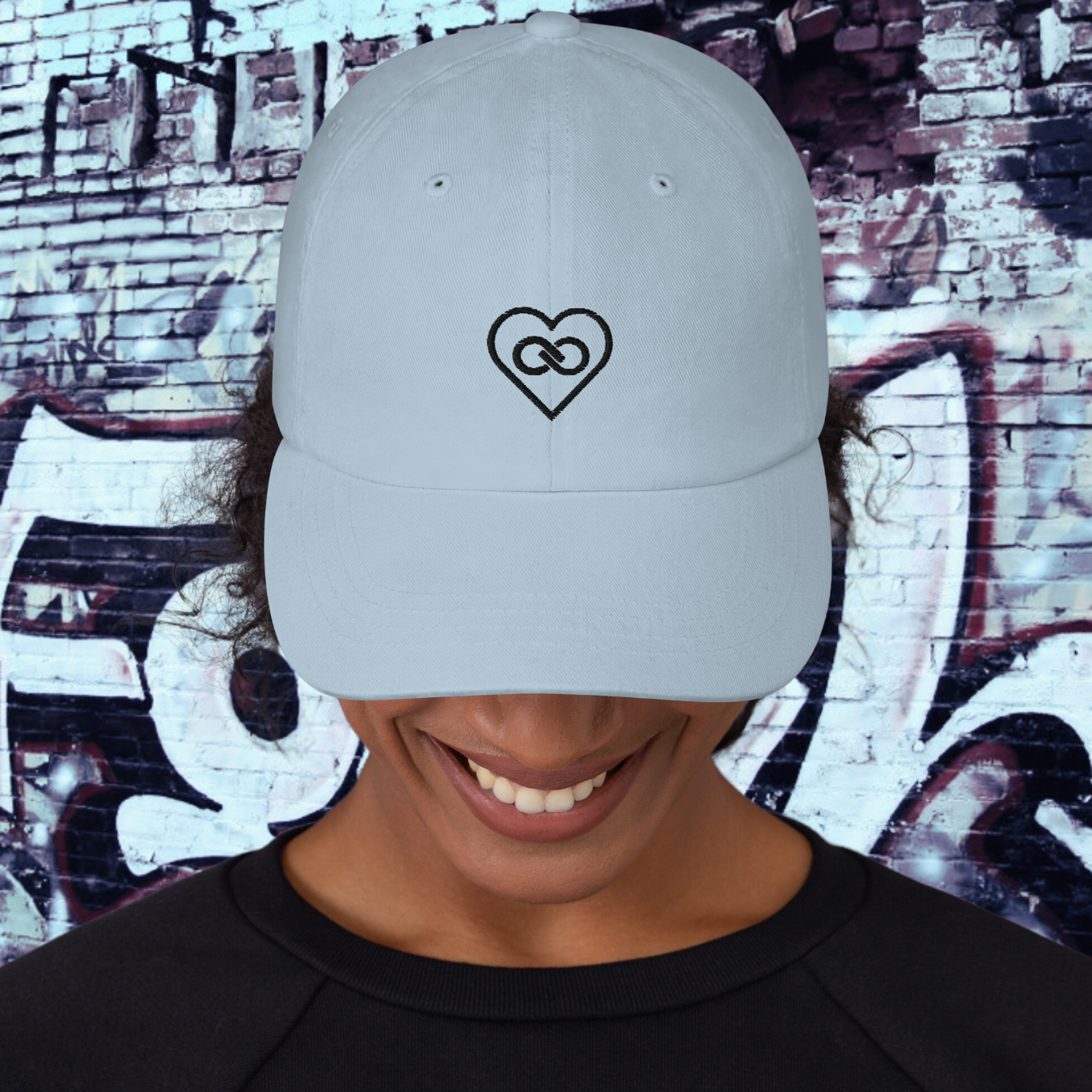 GORRA DADDY MUJER LOGO NEGRO INFINITE