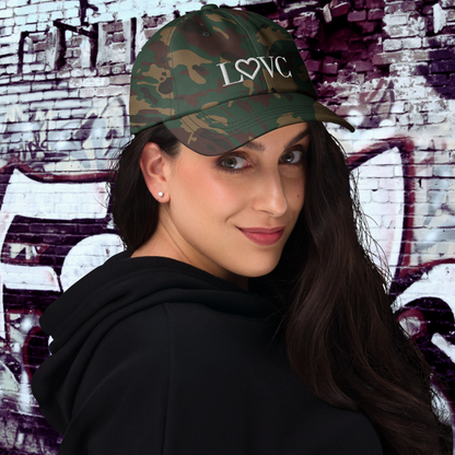 GORRA DADDY MUJER LOGO BLANCO