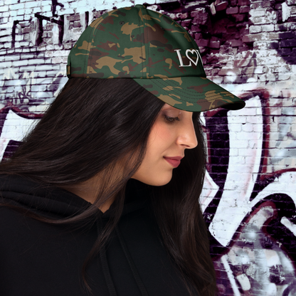 GORRA DADDY MUJER LOGO BLANCO