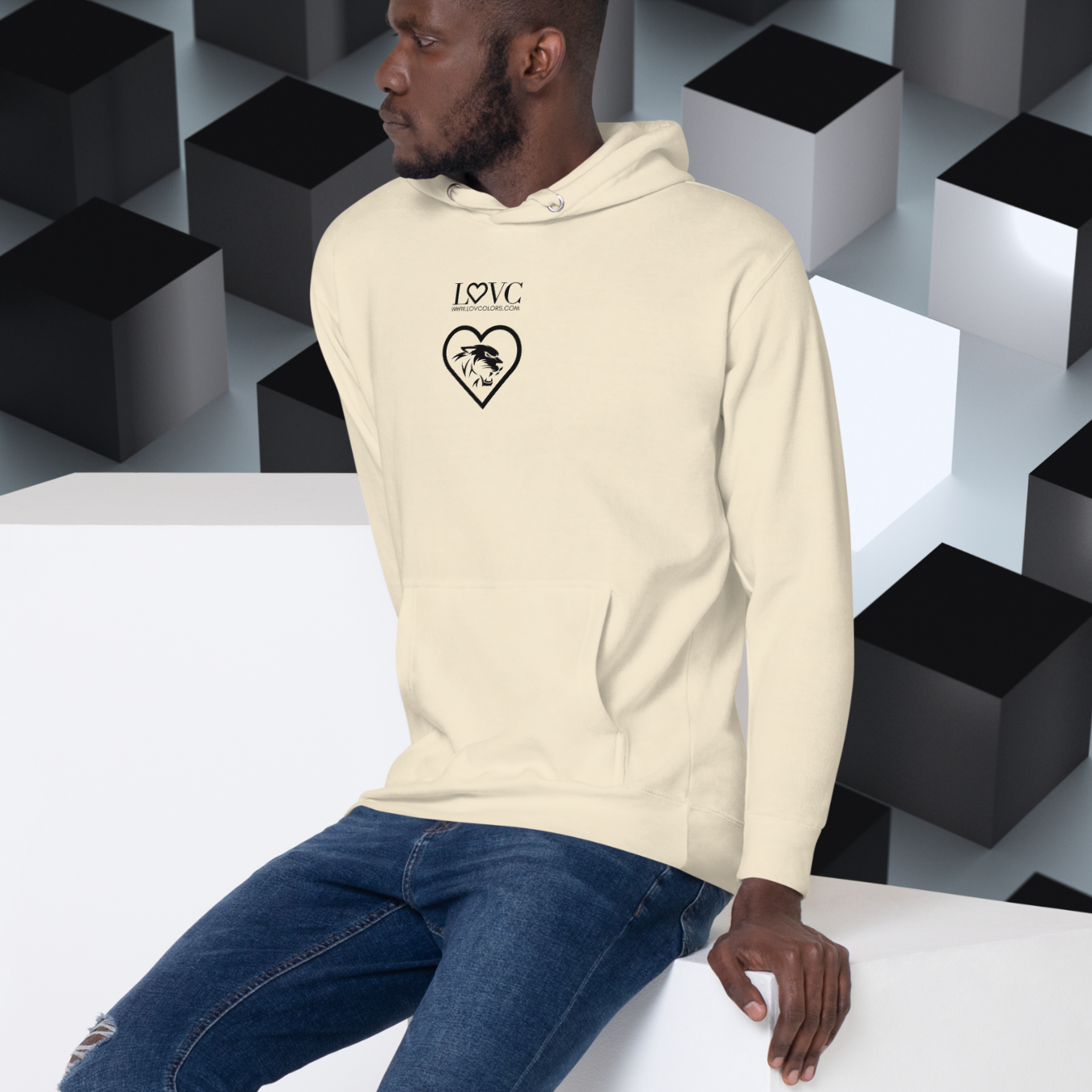 HOODIE CON CAPUCHA HOMBRE JAGUAR