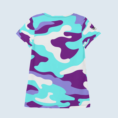 CAMISETA DEPORTIVA ESTAMPADA MUJER PADEL