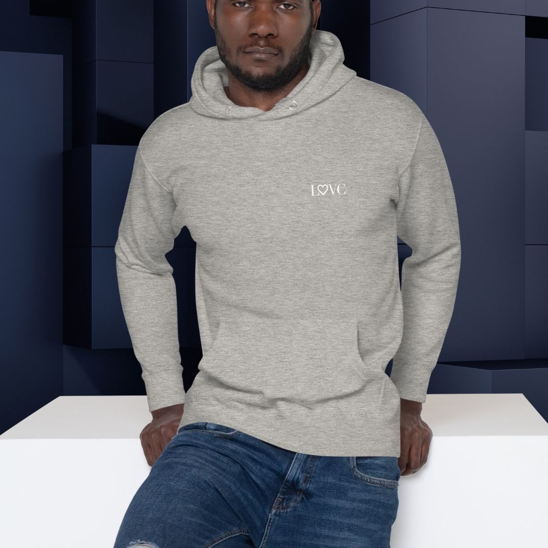 HOODIE CON CAPUCHA HOMBRE LOGO CIRCULO