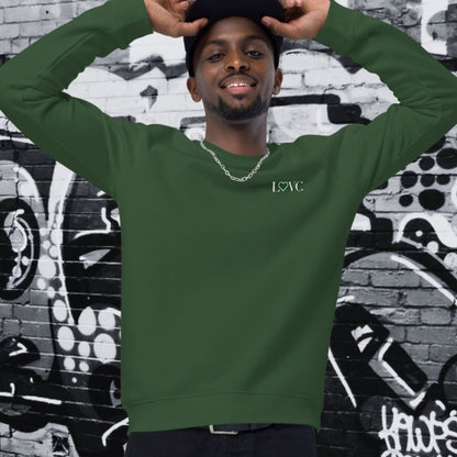 SUDADERA ORGÁNICA HOMBRE 2LOGO