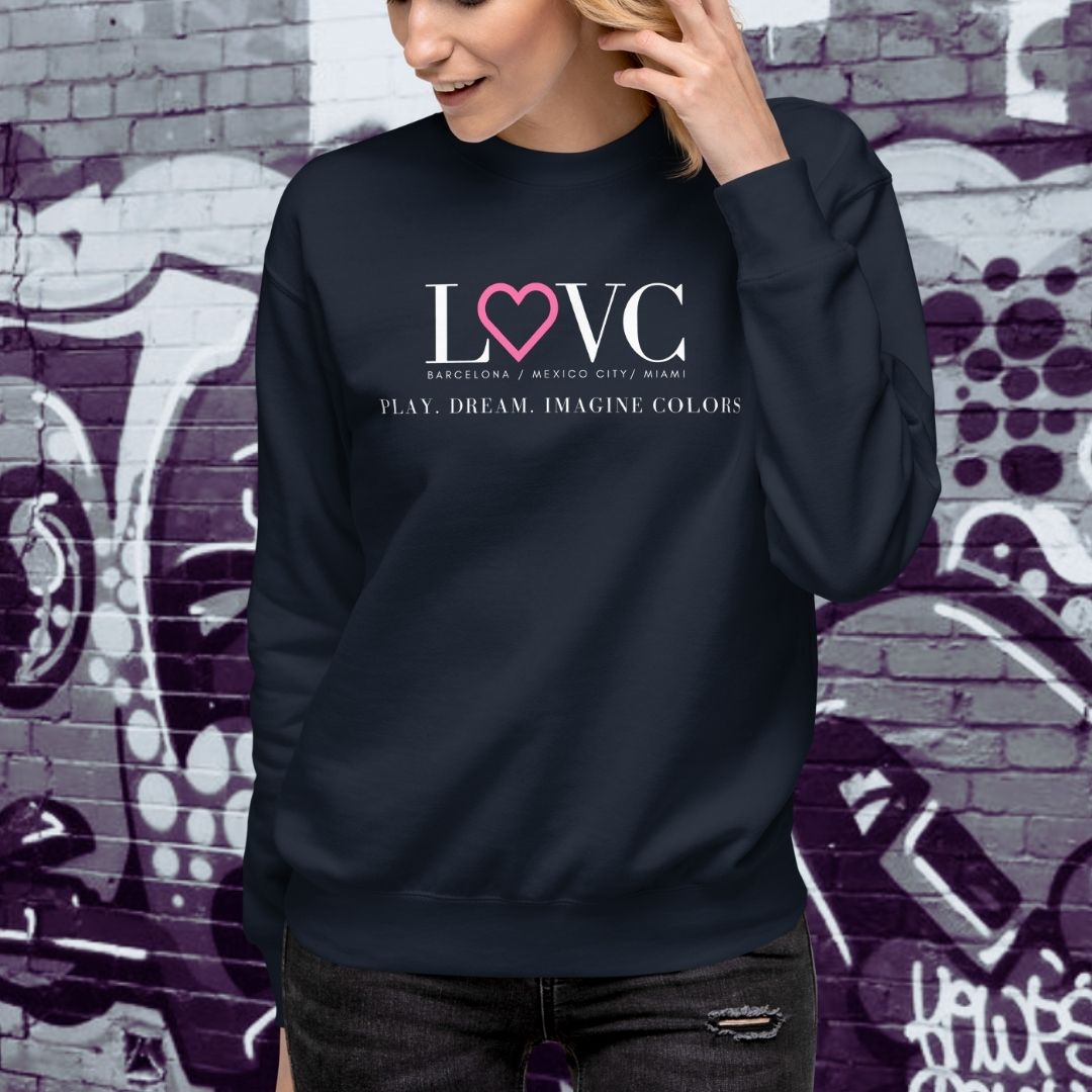 SUDADERA GRUESA MUJER SLOGAN
