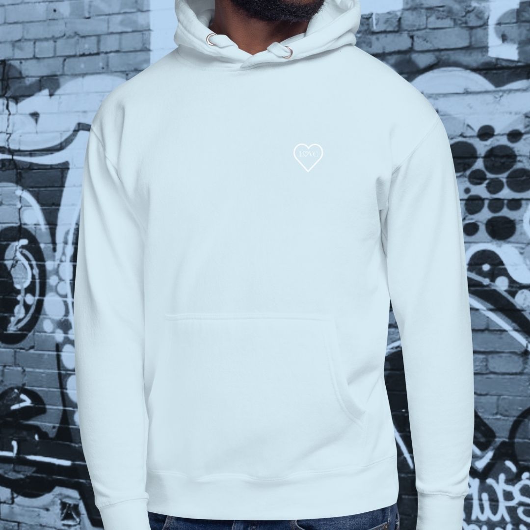 HOODIE CON CAPUCHA HOMBRE 2CUORE WHITE