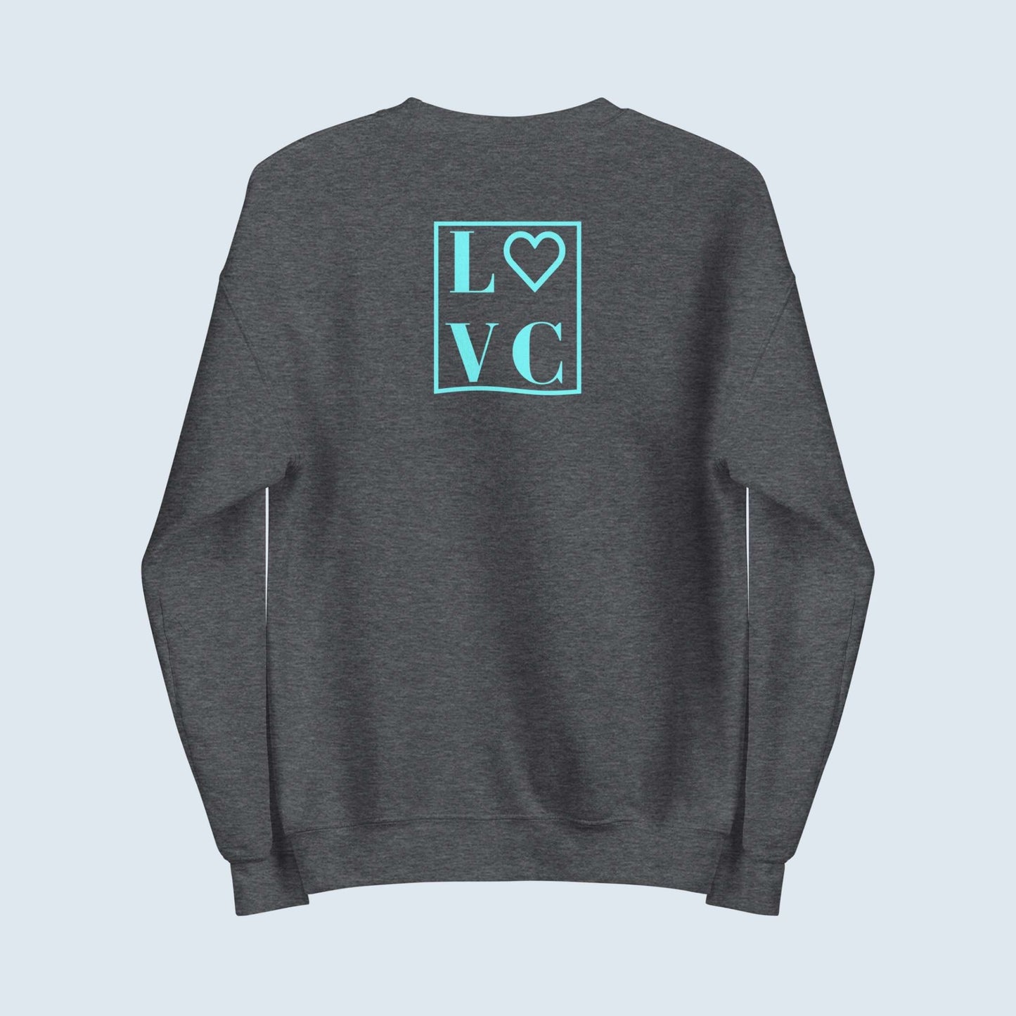 SUDADERA GRUESA MUJER LOGO BACK CUADRADO