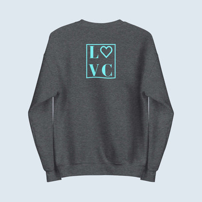 SUDADERA GRUESA MUJER LOGO BACK CUADRADO