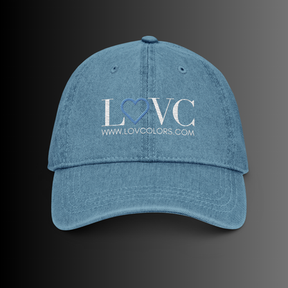 GORRA VAQUERA MUJER LOGO CORAZÓN AZUL