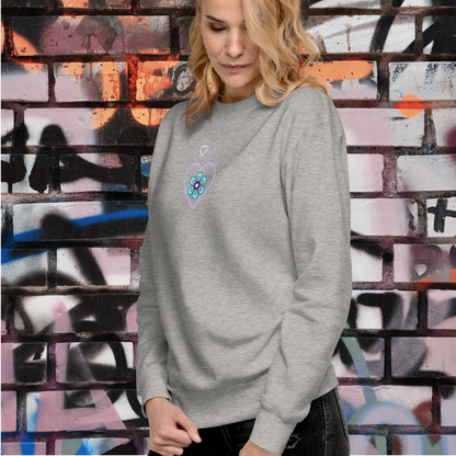 SUDADERA GRUESA MUJER FLOWER