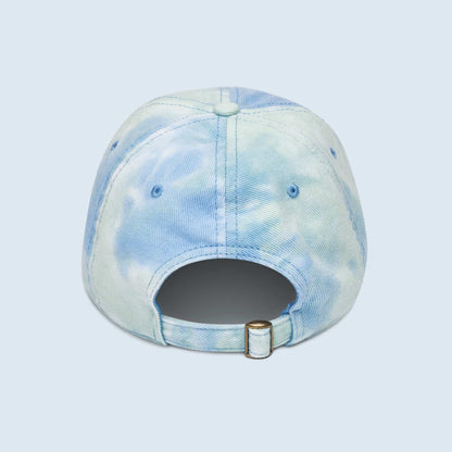 GORRA CON EFECTO TIE DYE HOMBRE LOGO BLANCO