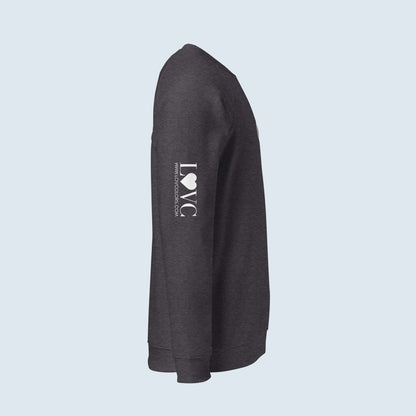 SUDADERA ORGÁNICA MUJER FLOWER LOGO MANGA