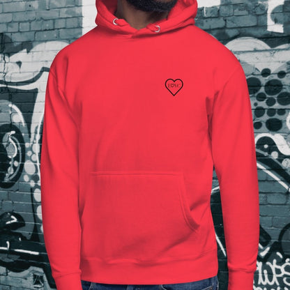 HOODIE CON CAPUCHA HOMBRE 2CUORE BLACK