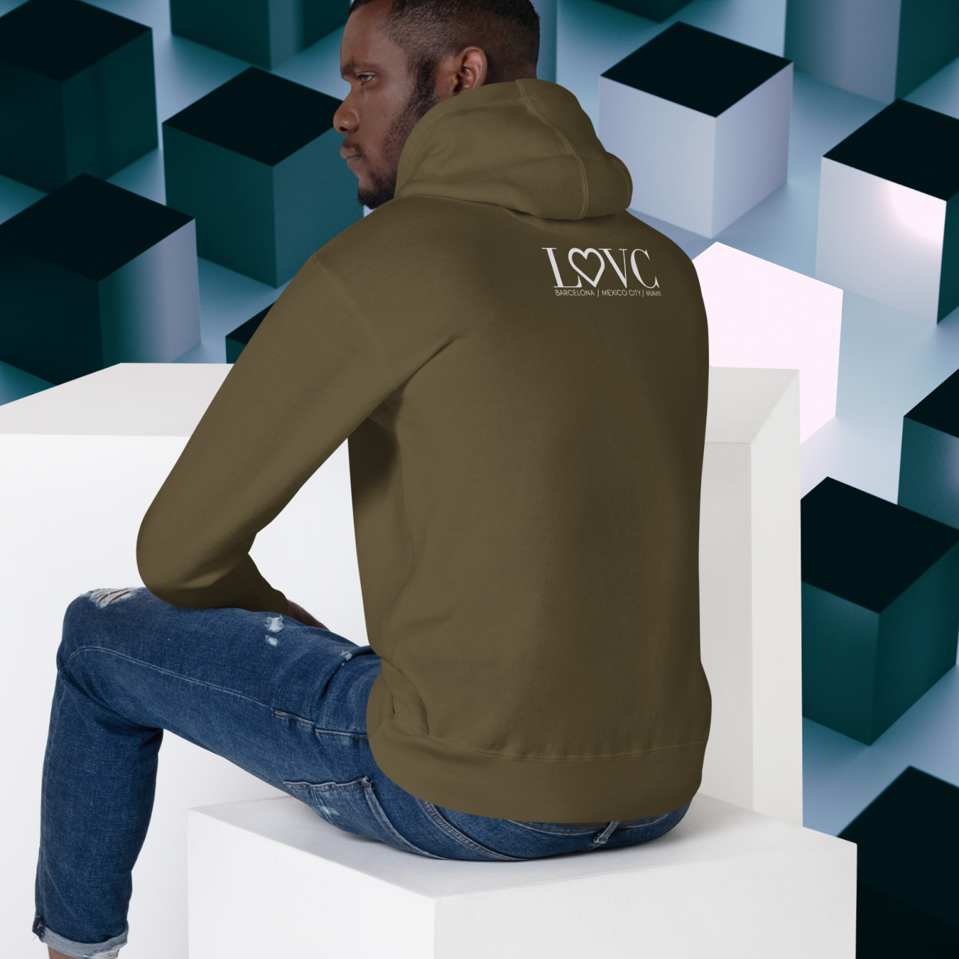 HOODIE CON CAPUCHA HOMBRE ETNIA