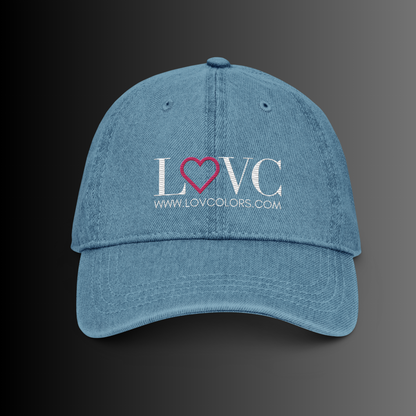 GORRA VAQUERA MUJER LOGO CORAZÓN ROSA