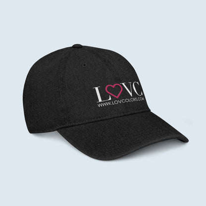 GORRA VAQUERA HOMBRE LOGO CORAZÓN ROSA