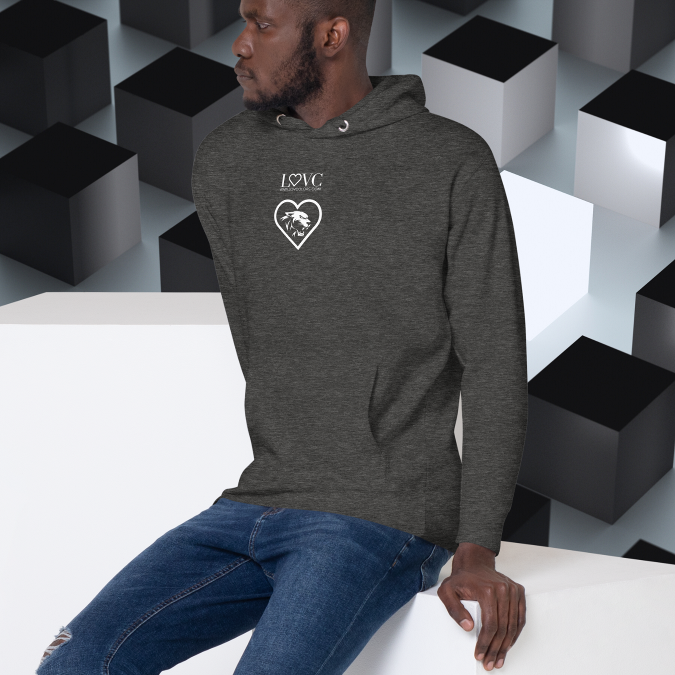 HOODIE CON CAPUCHA HOMBRE JAGUAR