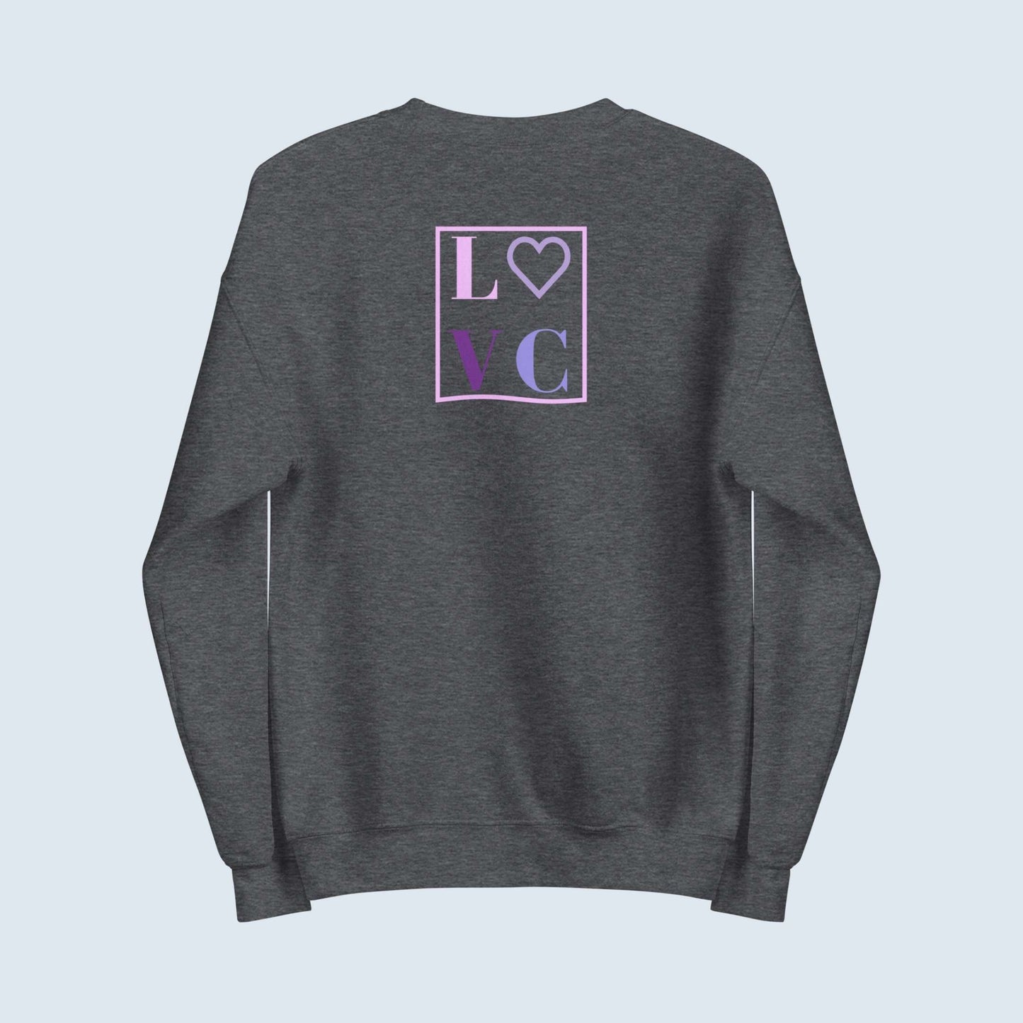 SUDADERA GRUESA MUJER LOGO BACK CUADRADO
