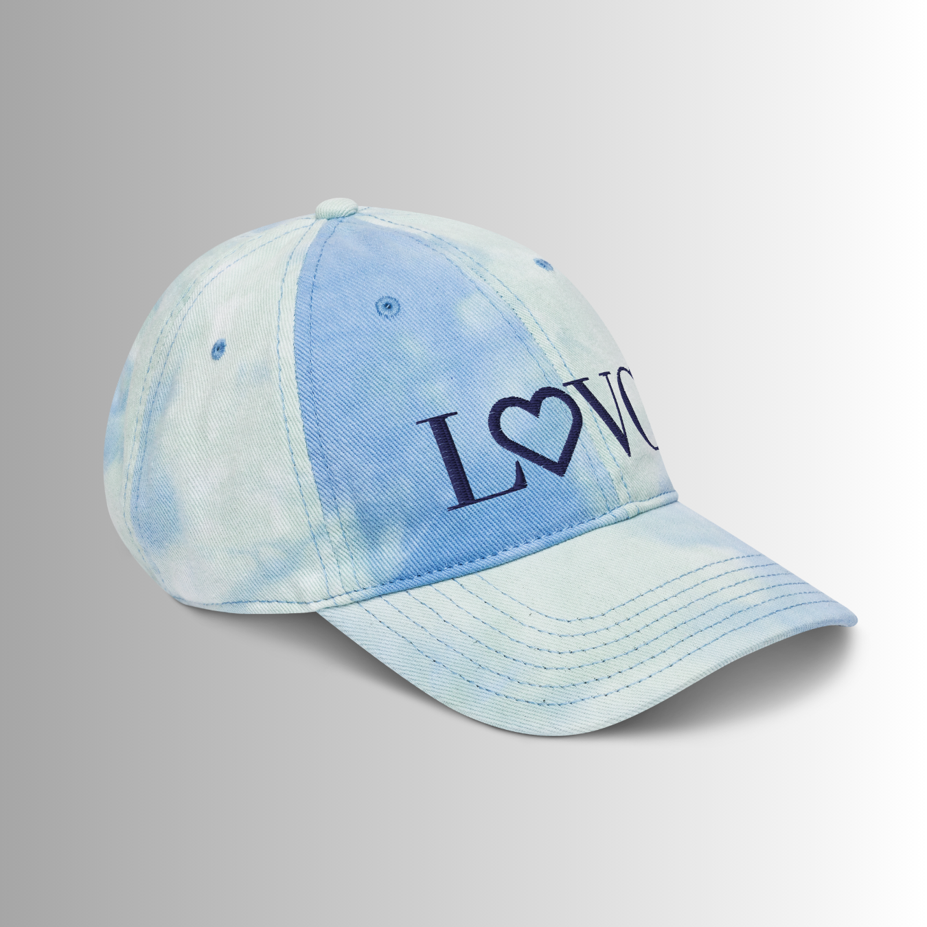 GORRA CON EFECTO TIE DYE MUJER LOGO NAVY