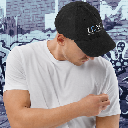 GORRA VAQUERA HOMBRE LOGO CORAZÓN AZUL
