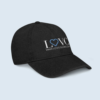 GORRA VAQUERA HOMBRE LOGO CORAZÓN AZUL