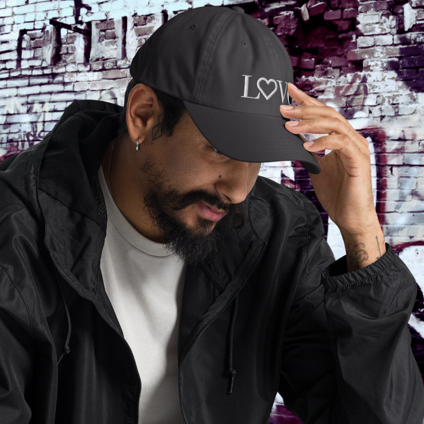 GORRA DADDY HOMBRE LOGO BLANCO