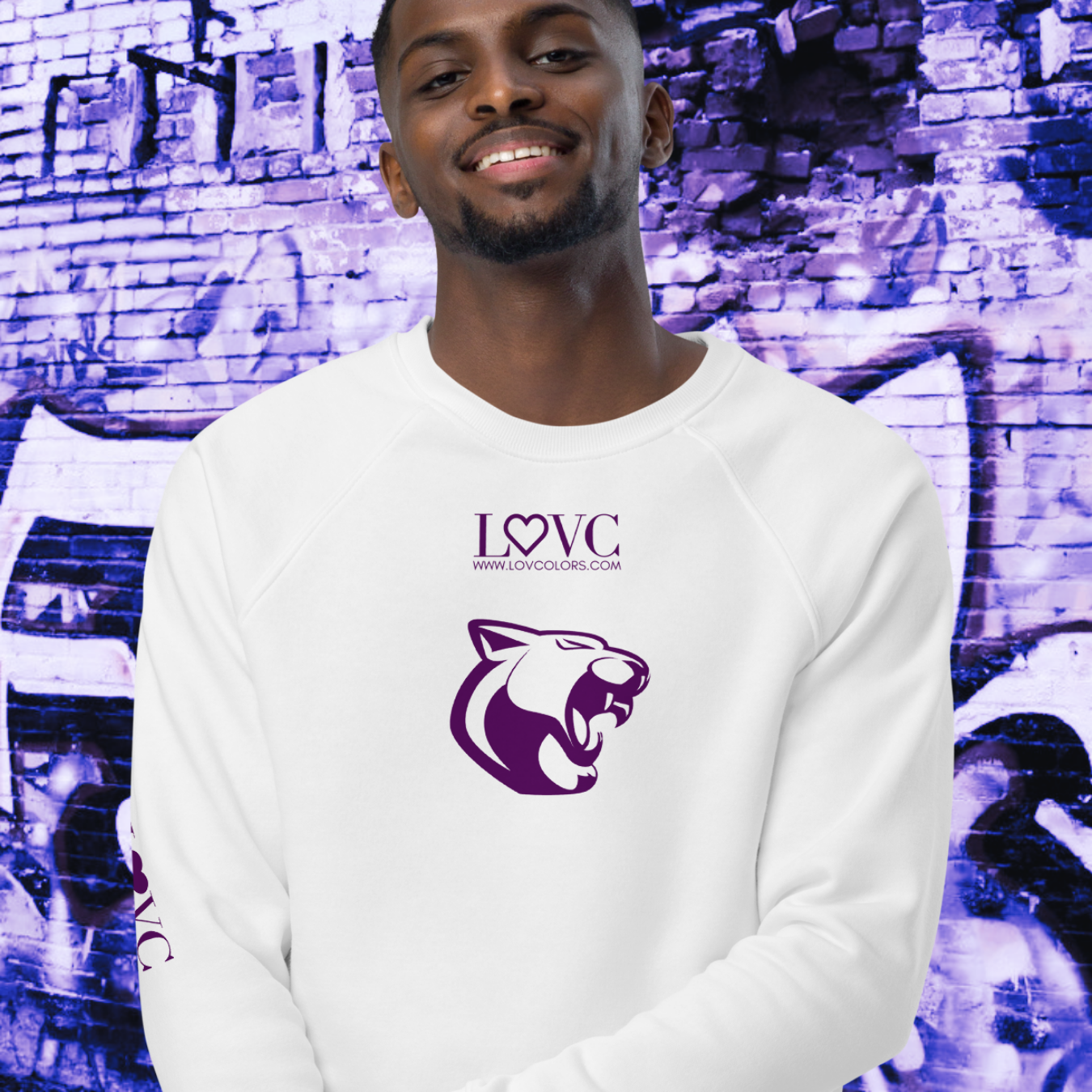 SUDADERA ORGÁNICA HOMBRE JAGUAR