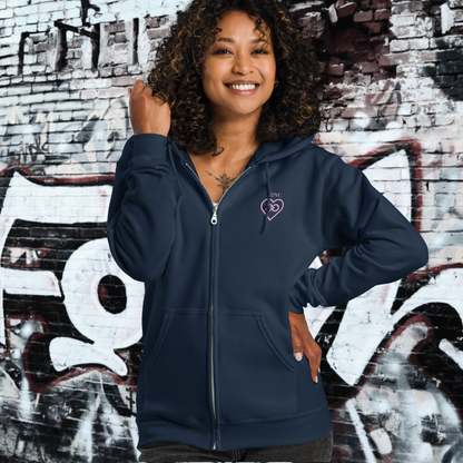 HOODIE CON CAPUCHA Y CREMALLERA MUJER INFINITE