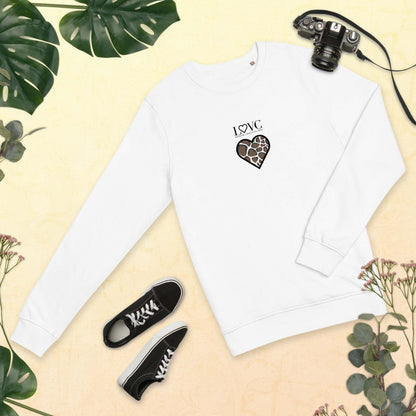SUDADERA ORGÁNICA MUJER ANIMAL PRINT