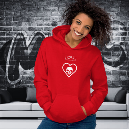 HOODIE CON CAPUCHA MUJER SKULL