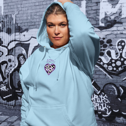HOODIE PREMIUM CON CAPUCHA MUJER ANIMAL PRINT