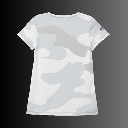 CAMISETA DEPORTIVA ESTAMPADA MUJER PADEL