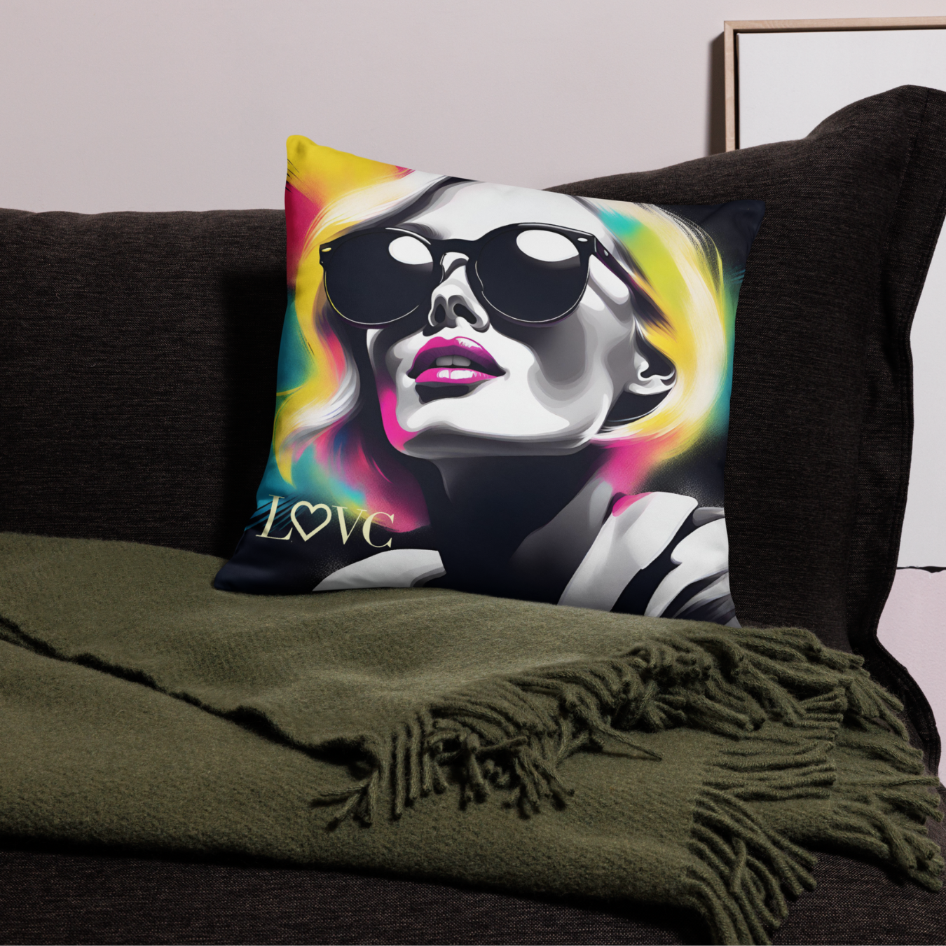 COJÍN DECORACIÓN POPART LOLA