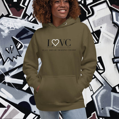 HOODIE CON CAPUCHA MUJER SLOGAN