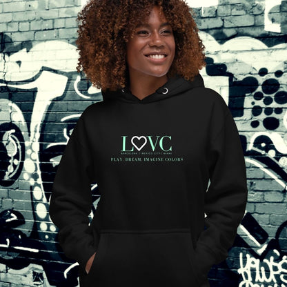 HOODIE CON CAPUCHA MUJER SLOGAN