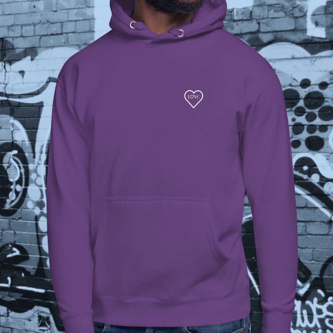 HOODIE CON CAPUCHA HOMBRE 2CUORE WHITE
