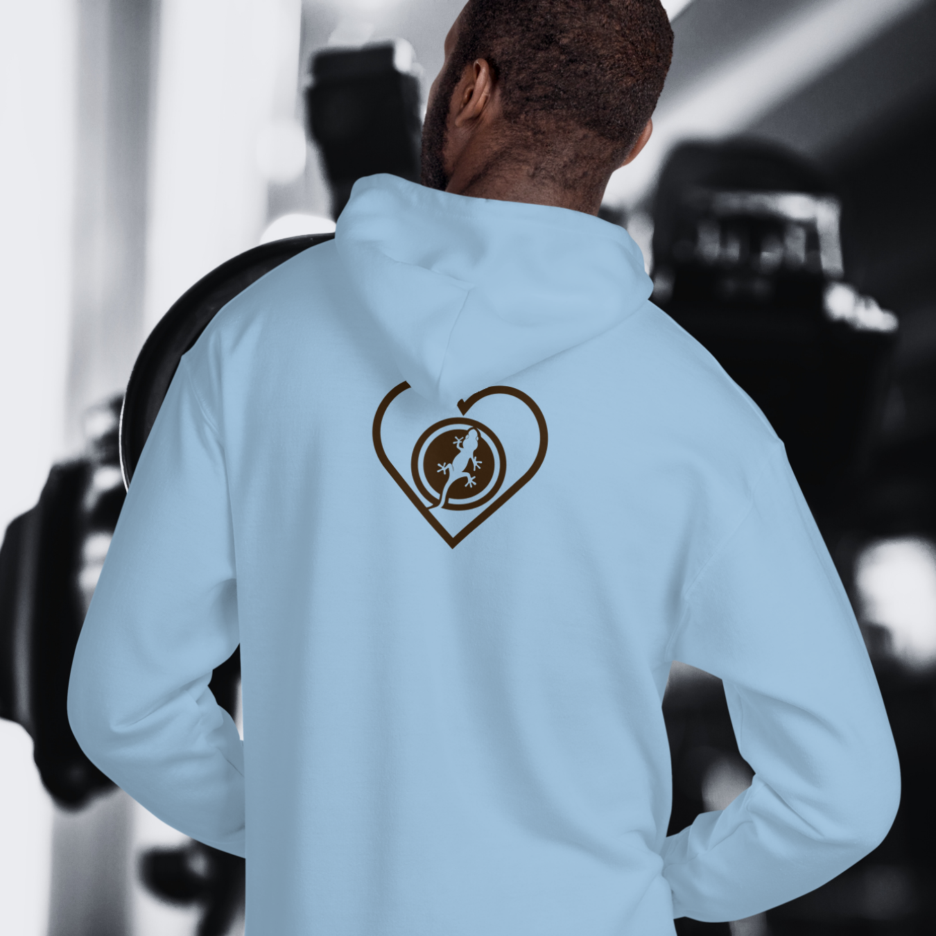 HOODIE CON CAPUCHA HOMBRE LIZARD