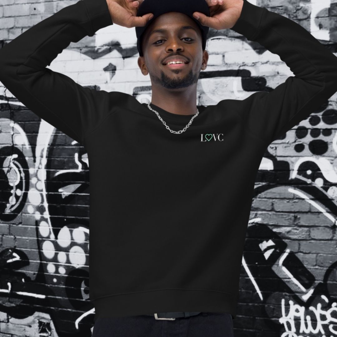 SUDADERA ORGÁNICA HOMBRE 2LOGO