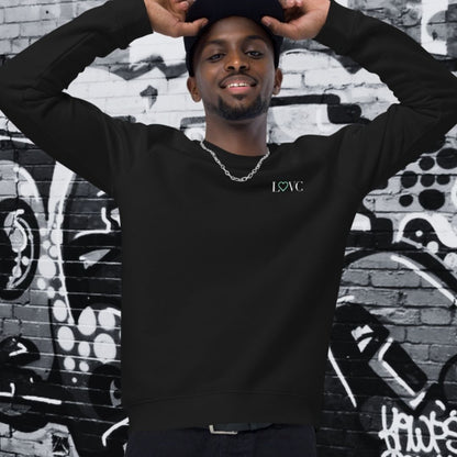 SUDADERA ORGÁNICA HOMBRE 2LOGO