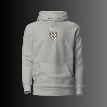 HOODIE CON CAPUCHA MUJER ANIMAL PRINT