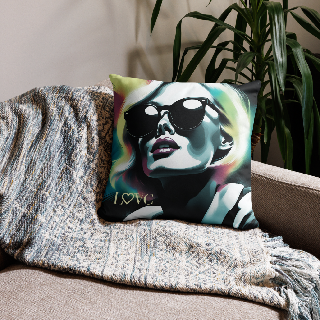 COJÍN DECORACIÓN POPART LOLA