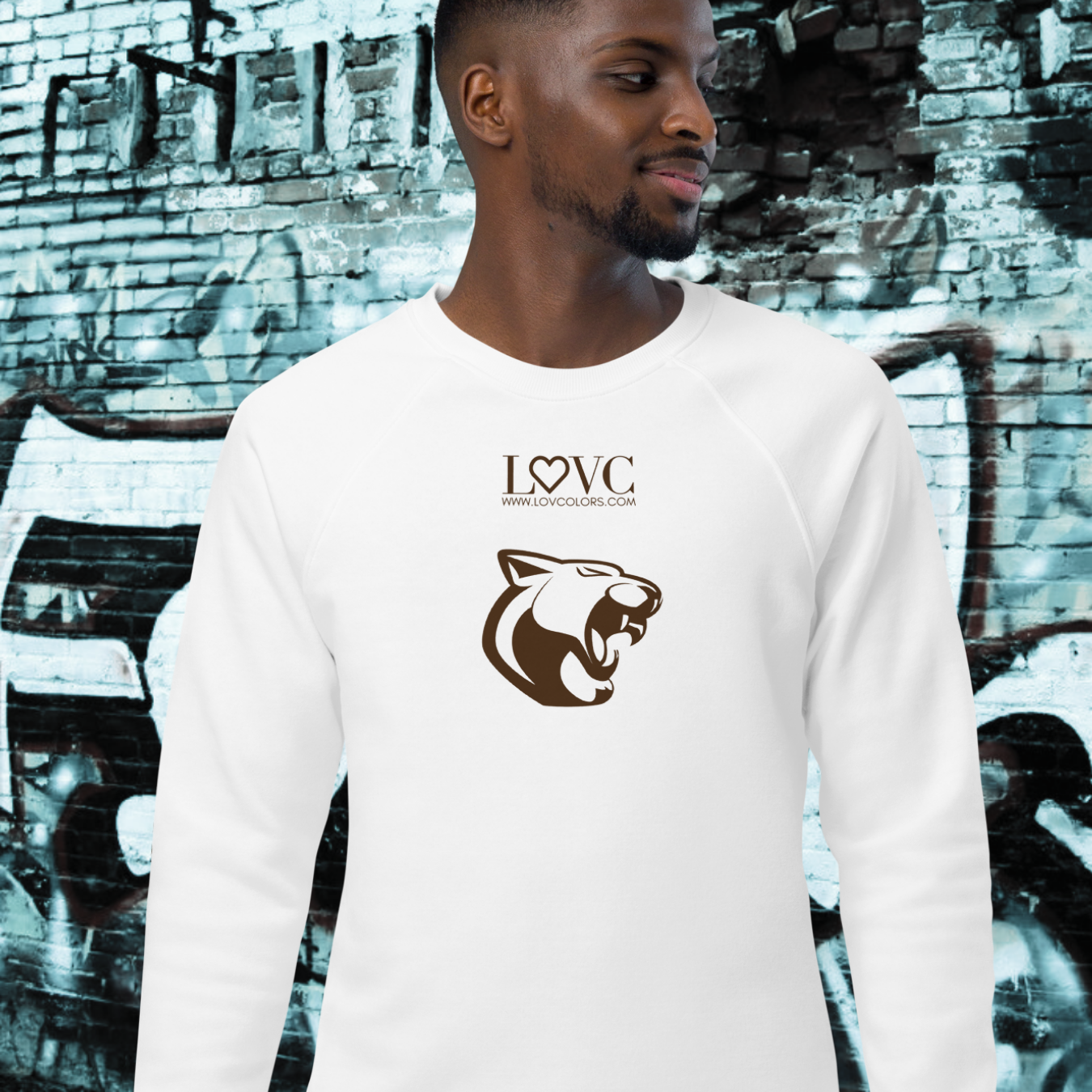 SUDADERA ORGÁNICA HOMBRE JAGUAR