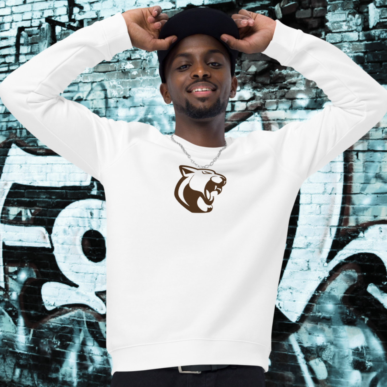 SUDADERA ORGÁNICA HOMBRE JAGUAR