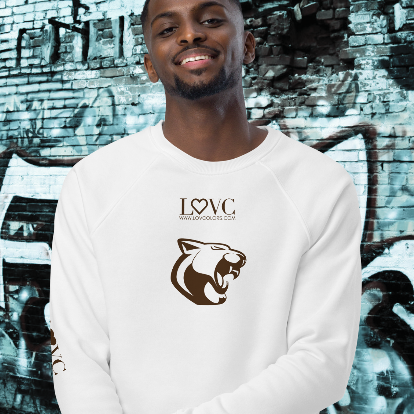SUDADERA ORGÁNICA HOMBRE JAGUAR