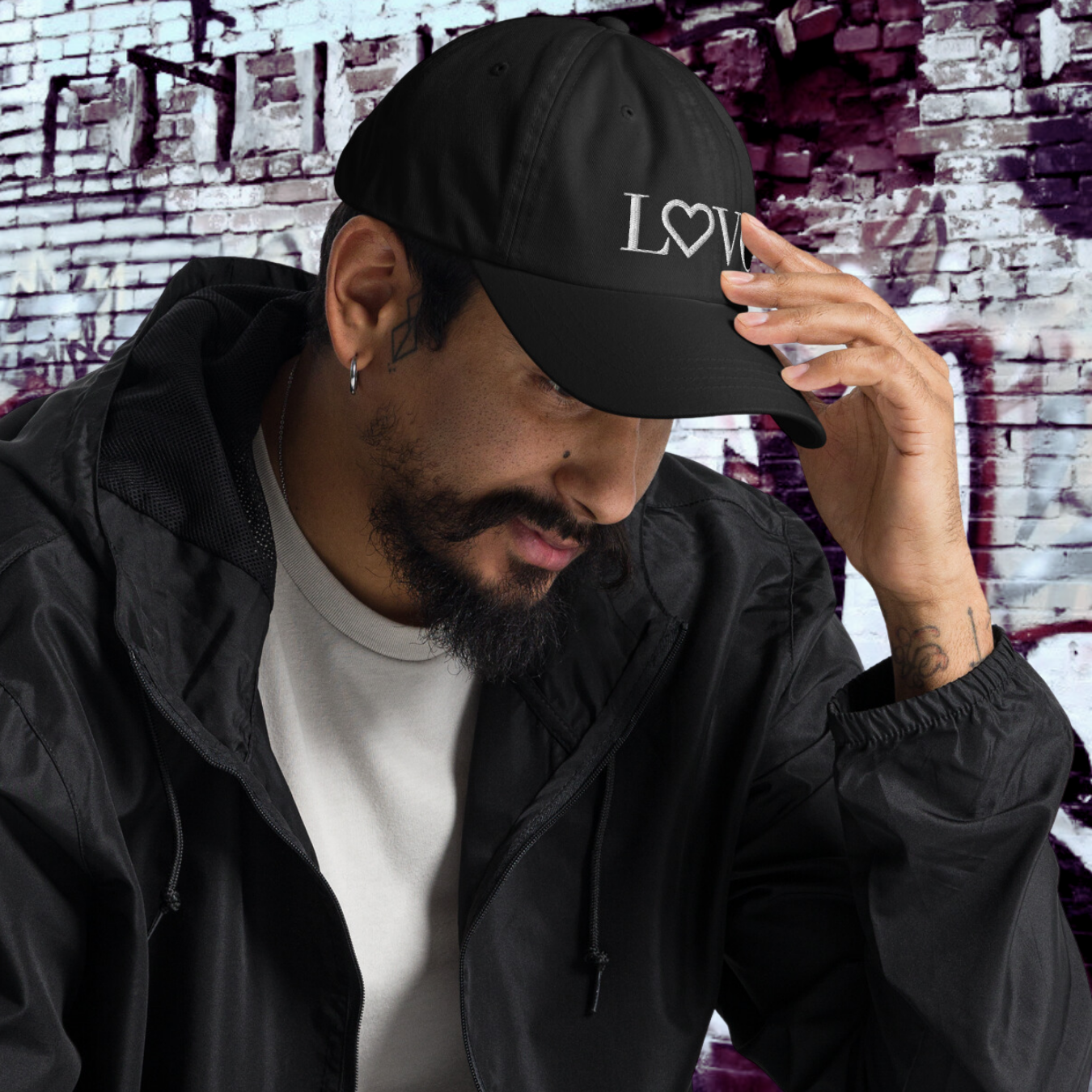 GORRA DADDY HOMBRE LOGO BLANCO