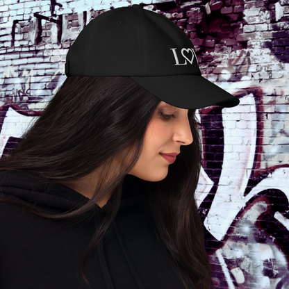 GORRA DADDY MUJER LOGO BLANCO