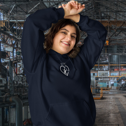 HOODIE CON CAPUCHA MUJER SILUETA