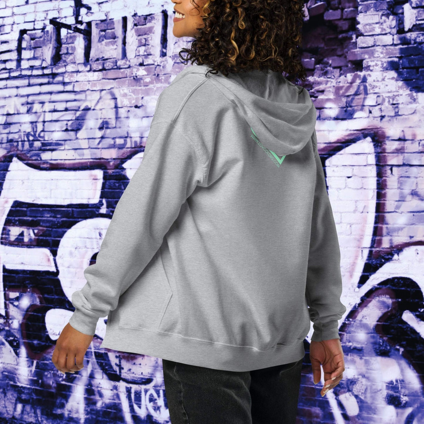 HOODIE CON CAPUCHA Y CREMALLERA MUJER INFINITE
